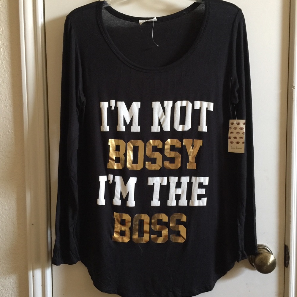 NWT Face Kisses T-shirt, size M